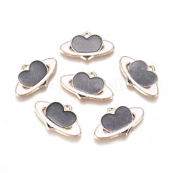 Pendentifs d'émail en alliage&nbsp;PALLOY-CJC0001-40E