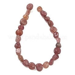 Fragola naturale perle di quarzo fili&nbsp;G-C286-A28