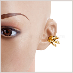 Manschettenohrringe aus Edelstahl 304&nbsp;EJEW-WH0049-006G