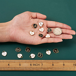 Legierung Emaille Anhänger / charms&nbsp;ENAM-TA0001-20