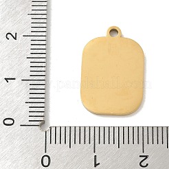 Pendentifs en acier inoxydable 304 émaillés&nbsp;STAS-I322-83G-A
