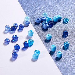 1 Box gemischt 6/0 Glas Saatperlen runde lose Distanzperlen&nbsp;SEED-X0050-4mm-04