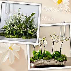 Mousse artificielle en polyester&nbsp;DIY-CN0003-92A