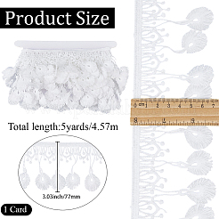 Ruban de bordure en dentelle de polyester de 5 mètre&nbsp;OCOR-CY0004-36A