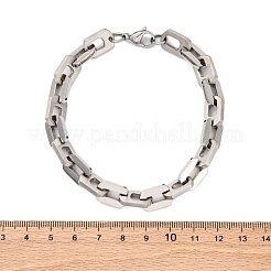 Bracciali a catena in acciaio inossidabile 304 per donna e uomo&nbsp;BJEW-R018-17P