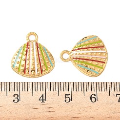 Pendentifs en acier inoxydable 304 émaillés&nbsp;STAS-I346-19G-03