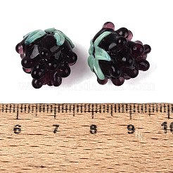 Perles vernissées manuelles&nbsp;LAMP-N042-23H
