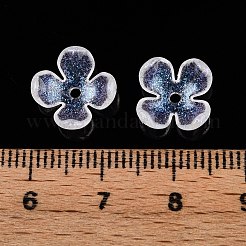 Transparentes bouchons acrylique de perles&nbsp;X-OACR-ZX006-20
