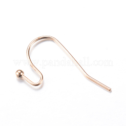 Crochets de boucles d'oreilles en fer&nbsp;X-IFIN-T001-05KC