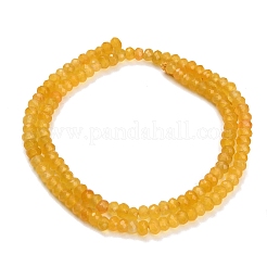 Gefärbt natürlichen weißen Jade Perlen Stränge&nbsp;GG-CBAF9EE-A02-3x4mm