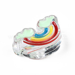 Perles en émail acrylique transparent&nbsp;LS-OACR-N130-026-01