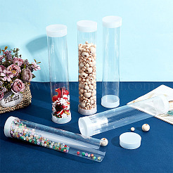 Tubes de rangement transparents en plastique PC et PE pour billes&nbsp;AJEW-WH0596-948F