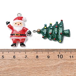 Weihnachtsanhänger aus undurchsichtigem Harz&nbsp;RESI-K049-01A