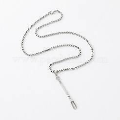 Halsketten mit Löffelanhänger aus Edelstahl 304 für Damen&nbsp;RZ0616