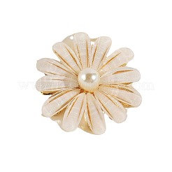 Exquisite Blumenbrosche aus Legierung für Mädchen und Frauen&nbsp;PW-WG37E88-01