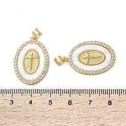 Colgante micropavé cubic zirconia de latón&nbsp;KK-U070-29G