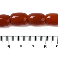 Natürlichen Karneol Spalte Perlen Stränge&nbsp;G-P063-67