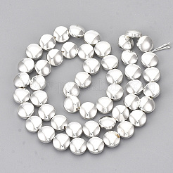 Electroplate non magnetici ematite sintetico fili di perline&nbsp;G-T114-40