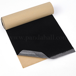 1 pezzo di tessuto autoadesivo floccato&nbsp;DIY-CY0001-88D