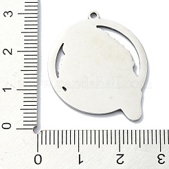 Anlaufgeschützte Anhänger aus Edelstahl 201&nbsp;LS-STAS-R118-13P