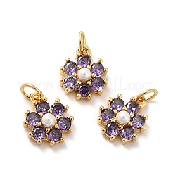 Micro Pave Bijoux de zircone cubique en laiton de placage en râtelier&nbsp;KK-A160-22J-G
