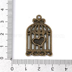 Pendentifs en alliage de style tibétain&nbsp;TIBEP-S317-36AB-NR