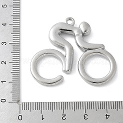 Aluminium Anhänger & Charms&nbsp;PALLOY-D290-15P