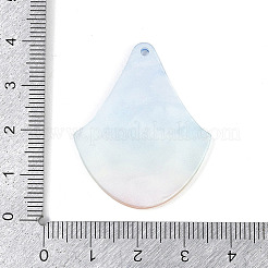 Pendenti in acrilico a forma di ventaglio della serie di organismi marini&nbsp;OACR-Q101-03A