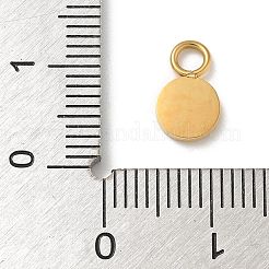 Ionenplattierung (IP) 304 Edelstahl Emaille Charms&nbsp;STAS-G351-03G-02