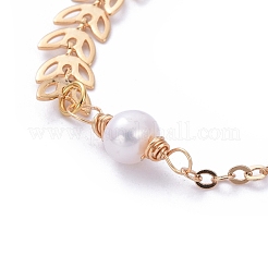 Bracelets chaîne et chaîne torsadée en laiton&nbsp;BJEW-JB05270
