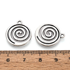 Pendentifs en alliage de style tibétain&nbsp;TIBE-N014-17AS
