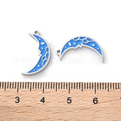 304 Edelstahl-Emaille-Anhänger&nbsp;STAS-M102-21P-05