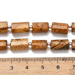 Natürliches Bild Jaspis Perlen Stränge&nbsp;G-F836-B04-01