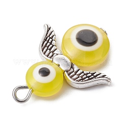 Pendenti con perline in resina malocchio&nbsp;PALLOY-JF02380-01