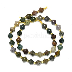 Natur Indien Achat Perlen Stränge&nbsp;G-I376-B13-01