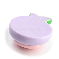 Cabochons aus undurchsichtigem Harz mit Schweinemotiv&nbsp;RESI-C042-03B