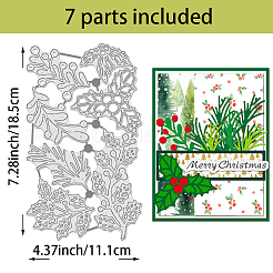 Weihnachtsthema Kohlenstoffstahl Stanzformen Schablonen&nbsp;DIY-WH0309-2532
