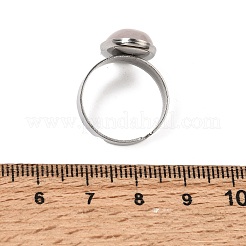 Anelli regolabili da donna in acciaio inossidabile 304&nbsp;GG-CBA7994-04P-19