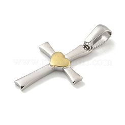 Ciondoli in acciaio inox 304&nbsp;STAS-C102-14GP