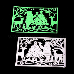 Cadre de noël cadre métal coupe Matrice de découpe pochoirs&nbsp;DIY-WH0050-31