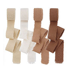 4 Rolle ausgefranste Baumwollbänder in 4 Farben&nbsp;OCOR-PH0005-71