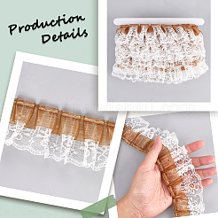 Rubans de garniture anti-poux en polyester&nbsp;SRIB-WH20020-054C