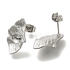 Accessoires de clous d'oreilles en laiton&nbsp;KK-K388-14P