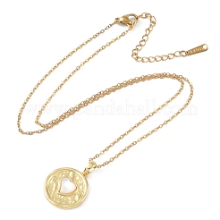 201 collane a catena in acciaio inossidabile&nbsp;NJEW-P309-19A-G
