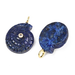 Gefärbt natürliche Lapislazuli Anhänger&nbsp;G-H353-02G-05