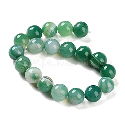 Chapelets de perles en agate à rayures naturelles/agates à bandes&nbsp;G-Z060-A01-C01