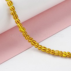 Chapelets de perles vernissées manuelles&nbsp;BLOW-K001-01B-03