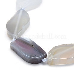 Natur Botswana Achat Perlen Stränge&nbsp;G-G106-F02-01