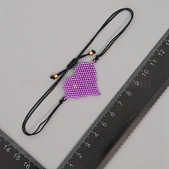 Miyuki Samen geflochtenes Perlenarmband&nbsp;BJEW-A121-31A
