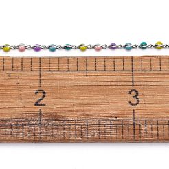 Gedrehte Ketten aus Emaille-Edelstahl 304&nbsp;STAS-R100-40B